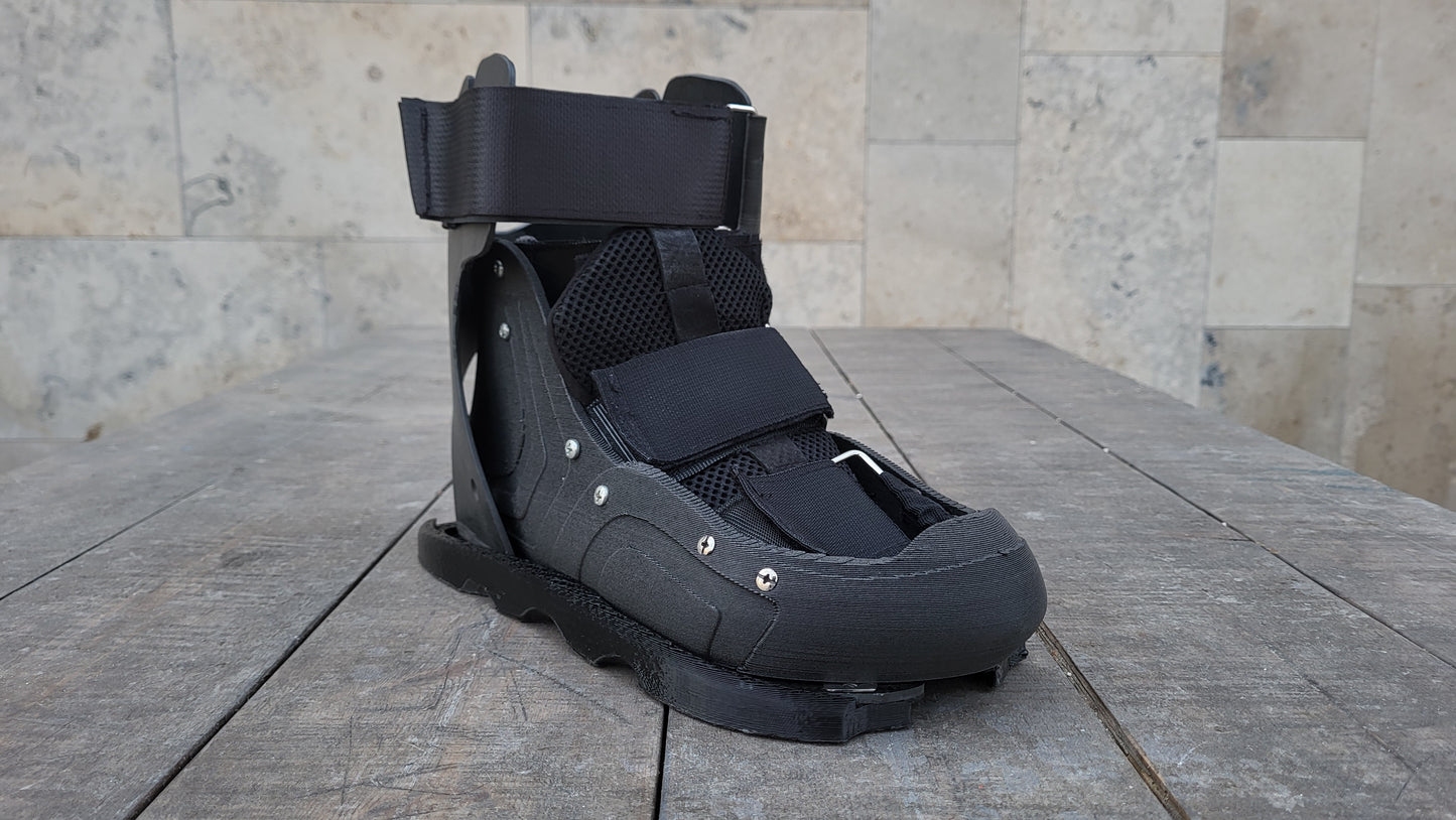 Fractal Symbol (Alu sole, 3d printed sliders)