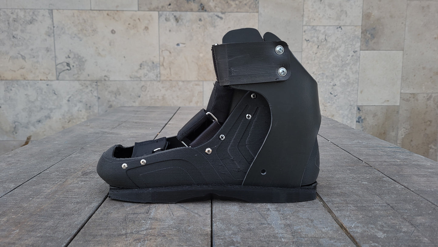 Fractal Symbol (Alu sole, 3d printed sliders)