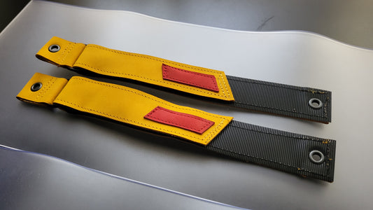 Enso 45degree straps x2 Custom Color Leather Add-on