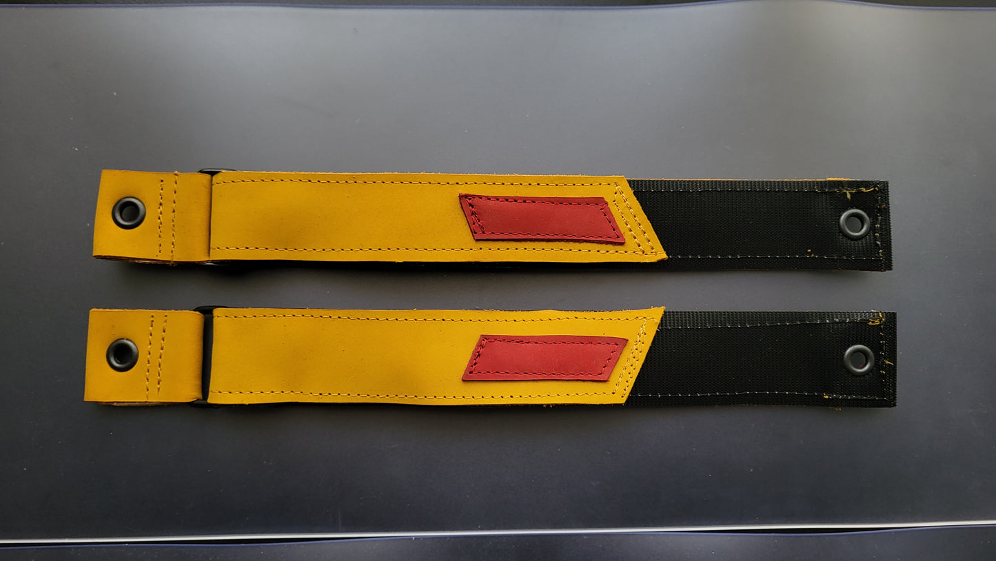 Enso 45degree straps x2 Custom Color Leather Add-on